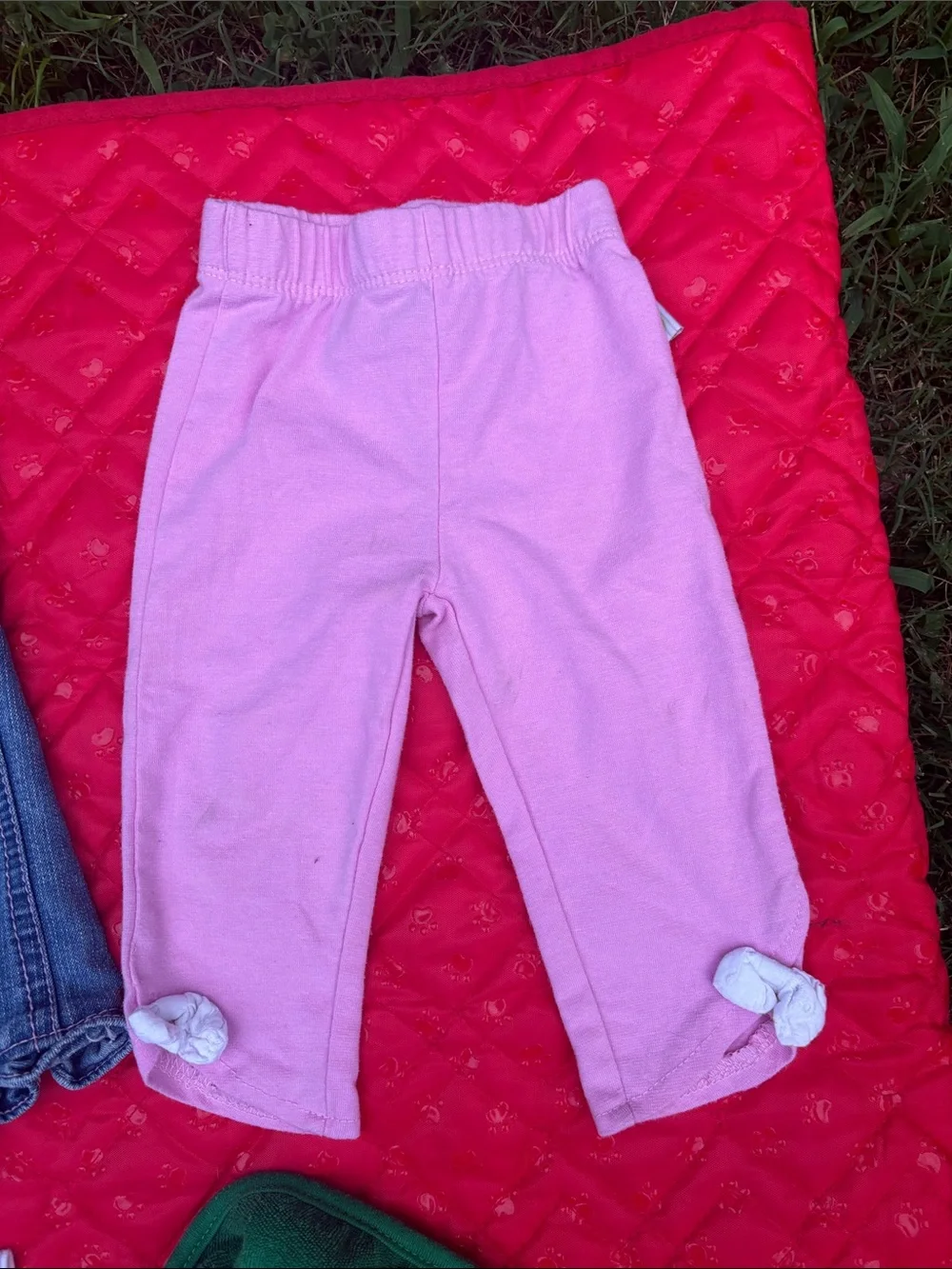 Baby Girls Mixed Clothing Set with Pink, Blue, Floral & Green Bibi 3M BUNDLE